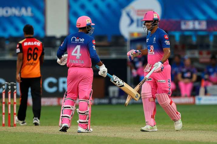 IPL 2020: Rahul Tewatia and Riyan Parag clinch victory for RR from jaws of defeat vs SRH | Cricket News – India TV