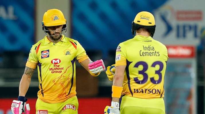 IPL 2020: CSK openers Shane Watson & Faf du Plessis fire fifties in 100-plus opening stand vs KXIP | Cricket News – India TV