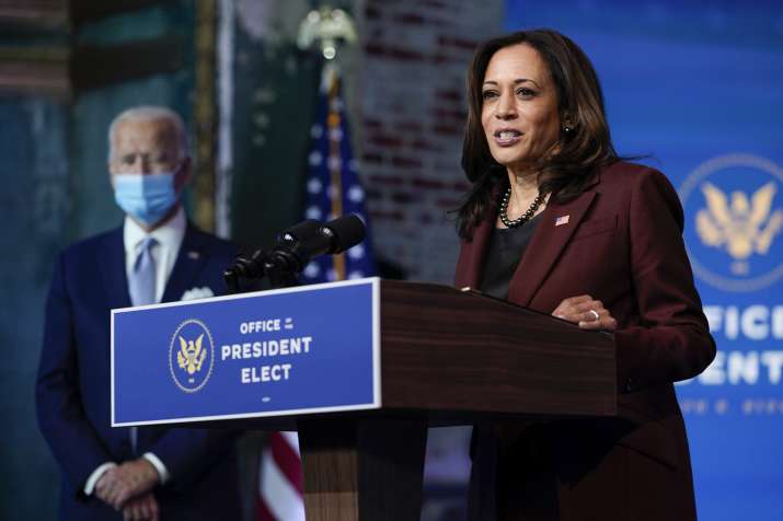 US Vice President-elect Kamala Harris