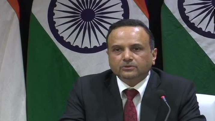External Affairs Ministry Spokesperson Anurag Srivastava