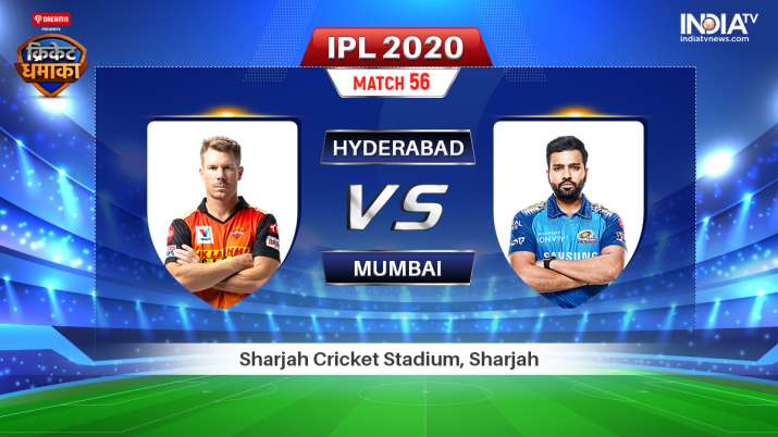 IPL Live Score srh vs mi live Streaming: Sunrisers Hyderabad Mumbai Indians Live Match, Dream 11 IPL
