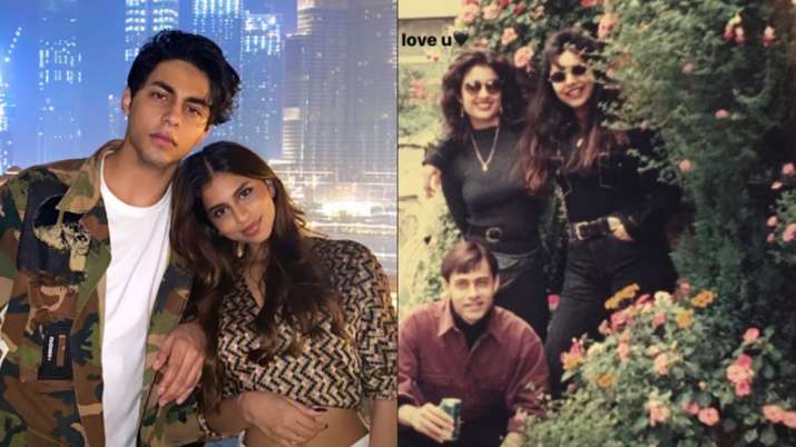 India Tv - Suhana Khan wishes brother Aryan Khan ahead of his 23rd birthday