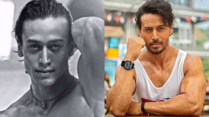 Tiger Shroff Shares Glimpse Of His First Photoshoot After School Celebrities News India Tv