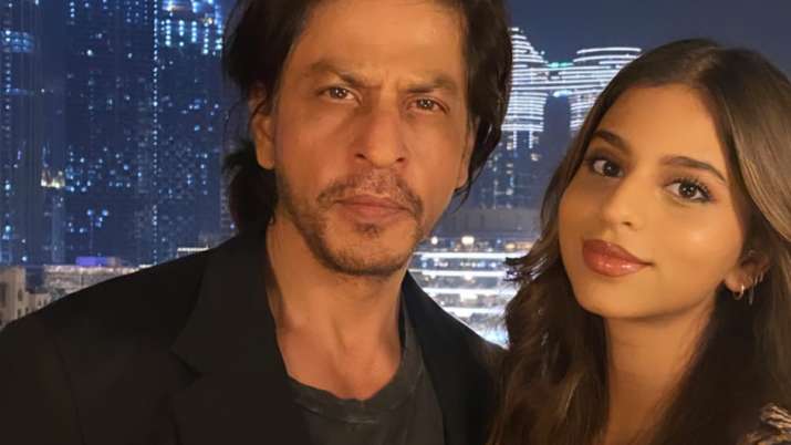 Shah Rukh Khan S Daughter Suhana Shares Photo From Actor S 55th Birthday Celebration Celebrities News India Tv