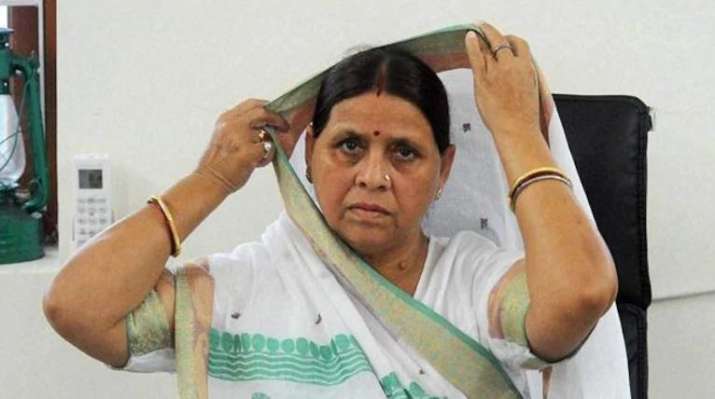 RJD leader and former Bihar Chief Minister Rabri Devi