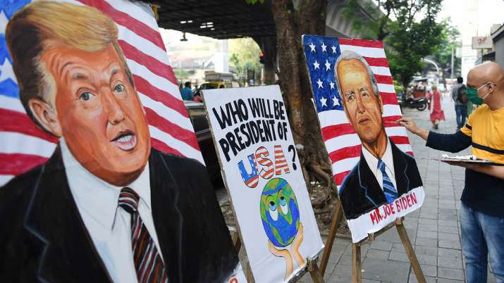 India Tv - Democrats and Republicans prioritized different issues, lived in different communities and even voted on different kinds of ballots.