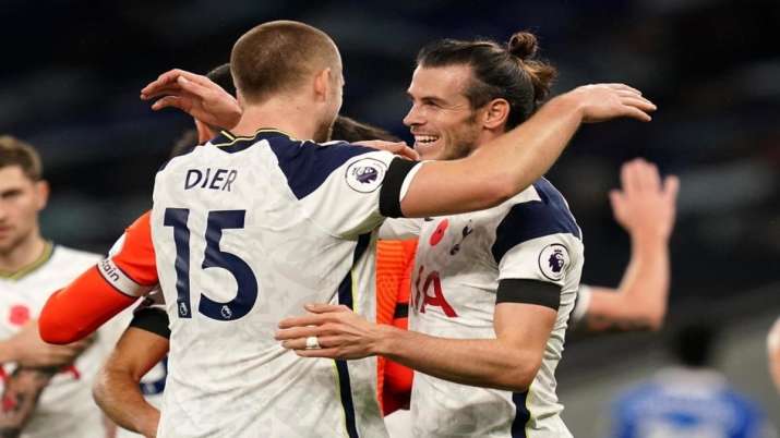 Premier League Gareth Bale Scores First Tottenham Goal In Seven Years As Spurs Beat Brighton 2 1 Football News India Tv