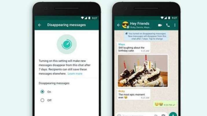 WhatsApp Disappearing Messages officially announced; Will