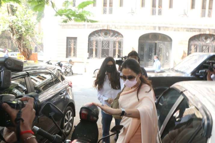 India Tv - Arjun Rampal's girlfriend Gabriella Demetriades appears before NCB for questioning