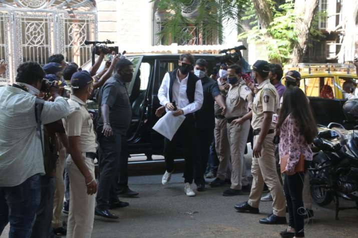 India Tv - Arjun Rampal arrives at NCB office for interrogation