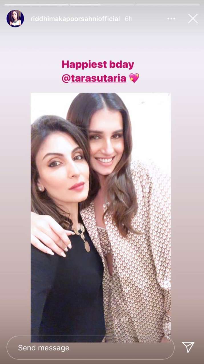 India Tv - Riddhima Kapoor Sahni, Tara Sutaria 