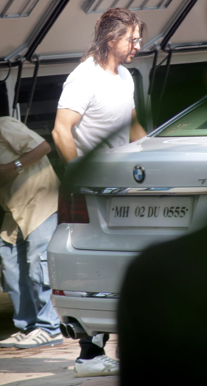 India Tv - Shah Rukh Khan spotted outside Yash Raj Studio