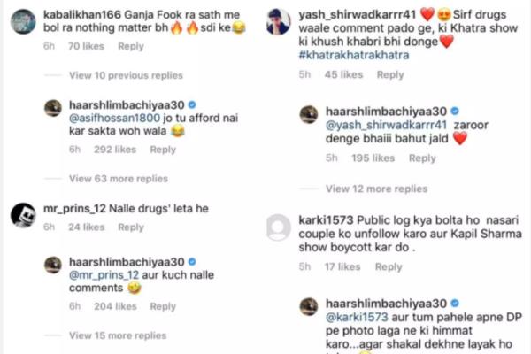 India Tv - Comments on Haarsh's post for Bharti