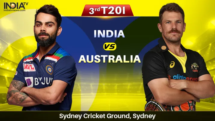 Live Streaming Cricket India vs Australia 3rd T20I: How to watch IND vs AUS 3rd T20I Live Online on