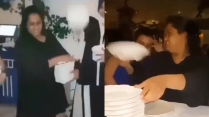 Video of Arpita Khan smashing plates in Dubai restaurant goes viral. Seen yet?
