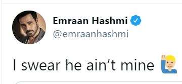 India Tv - Emraan Hashmi's response