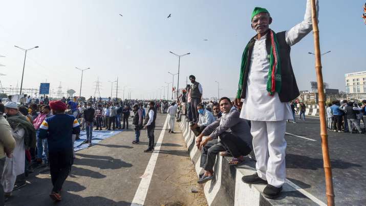 farmers protest