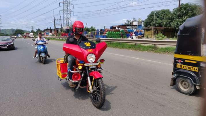 India Tv - Mumbai fire brigade bikes, mumbai bikes, mumbai fire brigade, mumbai fire bikes narrow lanes, 