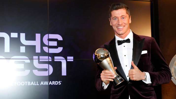 Robert Lewandowski beats Lionel Messi, Cristiano Ronaldo to win FIFA Best  Player award | Football News – India TV