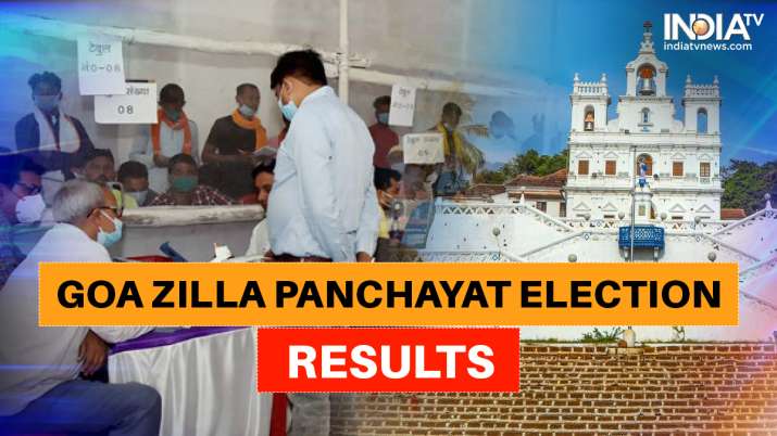 Goa Zilla Panchayat Election Results Updates Bjp Records Big Win Congress Decimated Aap Ncp Elections News India Tv