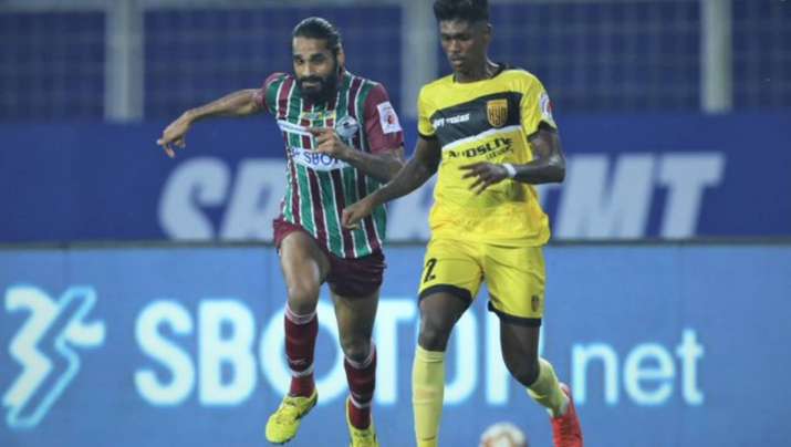 Isl 2020 21 Hyderabad Fc Hold Atk Mohun Bagan 1 1 Football News India Tv