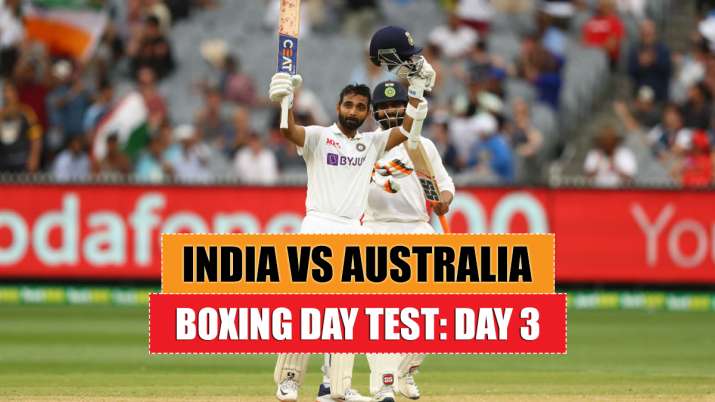 India vs Australia 2nd Test, Day 3: Live Cricket Score and