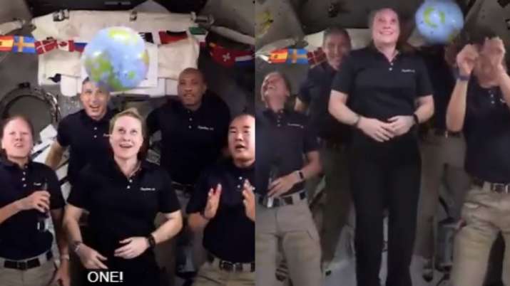 Never-seen-before version of Times Square's ball tradition in space surprise Netizens