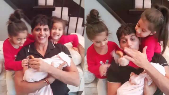 Karanvir Bohra, wife Teejay Sidhu blessed with a baby girl. See their