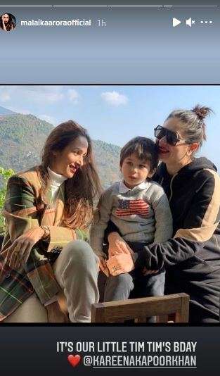 India Tv - Malaika's birthday wish for Taimur