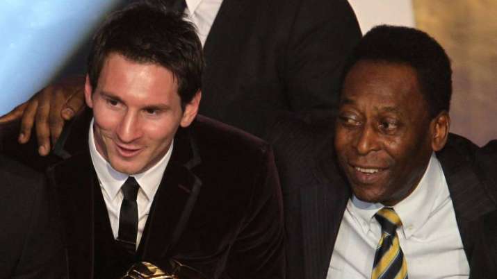Pele pays rich tribute to Lionel Messi after messi breaks pele record | Football News – India TV