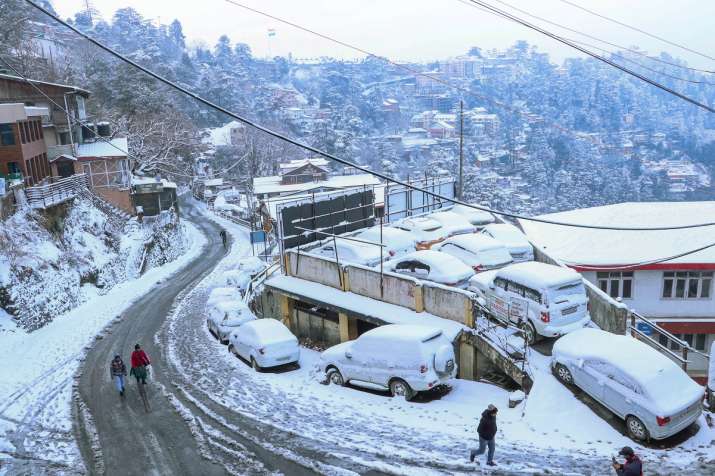 Shimla Snowfall Pictures Photos Videos Himachal pradesh snow tourists These pics will leave you spellbound | India News – India TV