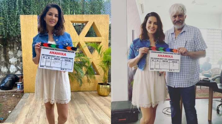 Sunny Leone Begins Shooting For Her Next 'Anamika' With Vikram Bhatt |  Bollywood News – India TV