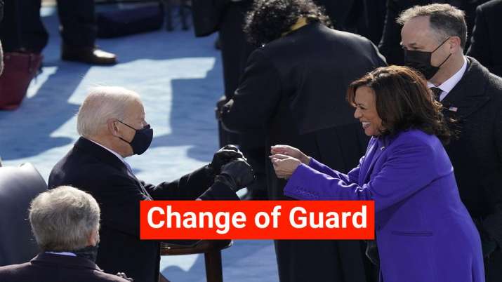 Joe Biden Kamala Harris Oath Ceremony Live Updates America 46th President Inauguration Day 21 White House World News India Tv