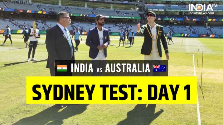 test match score ind vs aus 2020