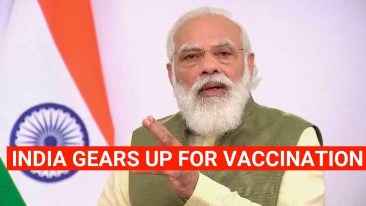 Ahead of world's 'biggest vaccination programme', PM Modi