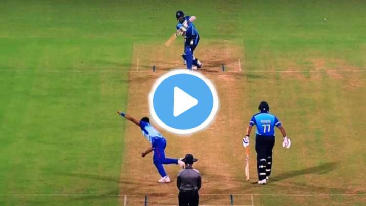 Watch Kerala S Mohammed Azharudden Slams A 37 Ball Century In Syed Mushtaq Ali Trophy Cricket News India Tv