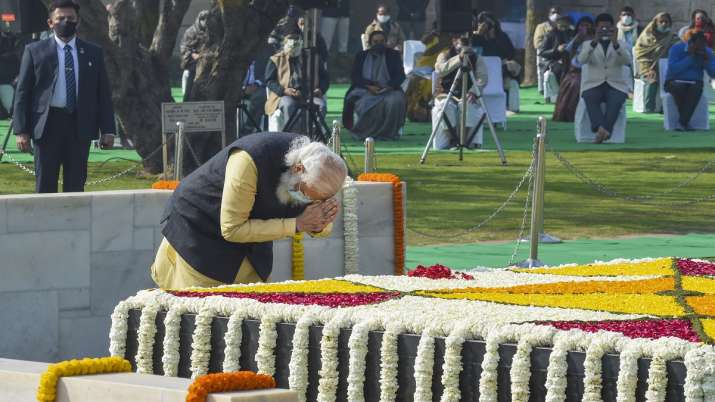 PM Modi, Martyrs Day, Narendra Modi, Gandhi Death anniversary