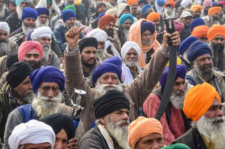 farmers protest