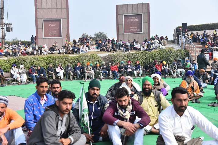 farmers protest
