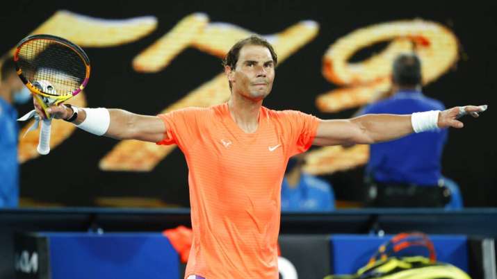 Australian Open 2021 Nadal Advances To Third Round Beats Mmoh In Straight Sets Tennis News India Tv