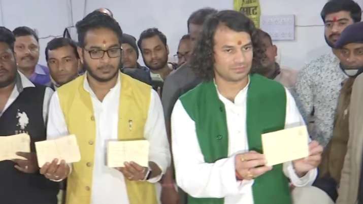 Tej Pratap Yadav, Lalu Yadav Release 