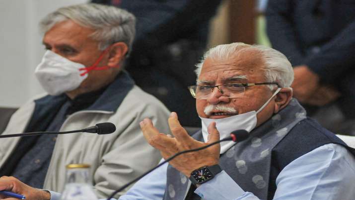 Haryana Chief Minister Manohar Lal Khattar met Union Home