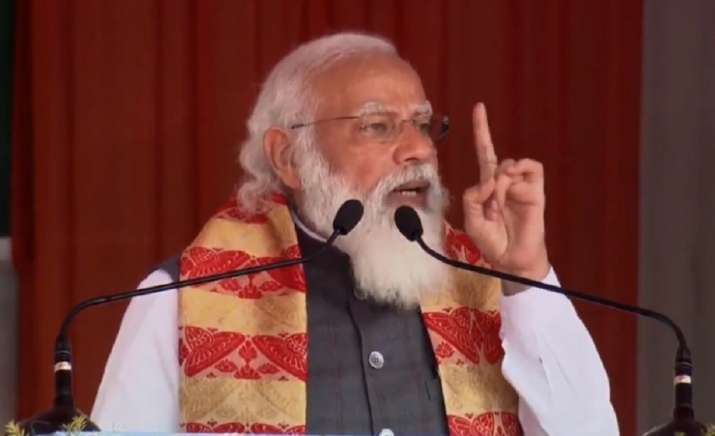 PM Modi launches 'Asom Mala' programme in Assam's Sonitpur