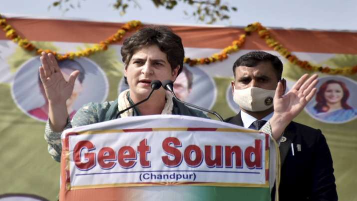 Priyanka Gandhi, farmers,