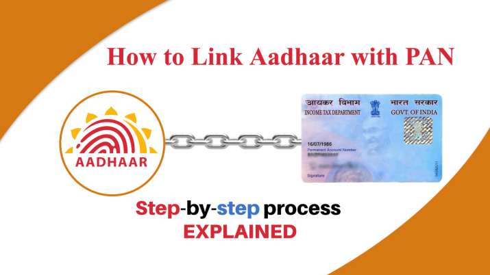 Pan Aadhaar Link How To Link Aadhaar With Pan Aadhaar Pan Link