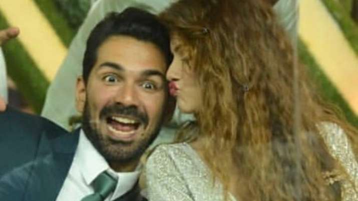 Abhinav Shukla with wife Rubina Dilaik