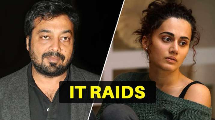 IT raids were conducted at the premises of Anurag Kashyap,