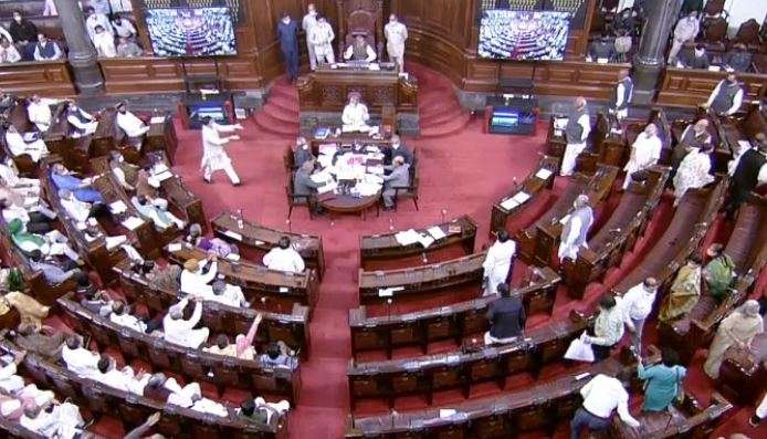 Rajya sabha passes GNCTD bill, LG Delhi govt powers, opposition walkout parliament