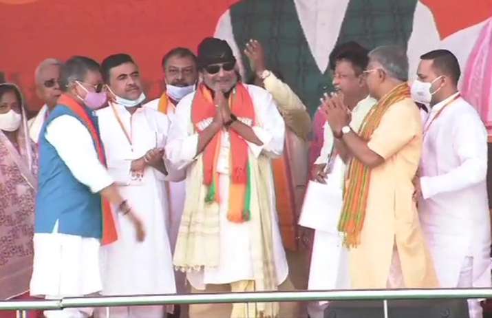 Mithun Chakraborty joins BJP