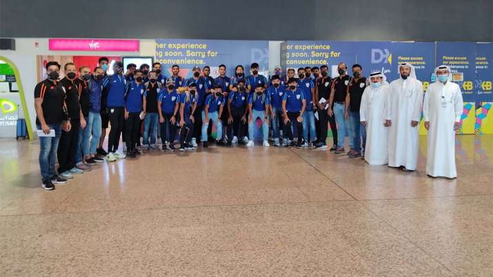 Indian Football Team Reach Dubai Ahead Of International Friendlies Against Oman Uae Football News India Tv